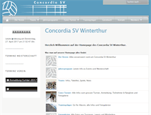 Tablet Screenshot of conci.ch